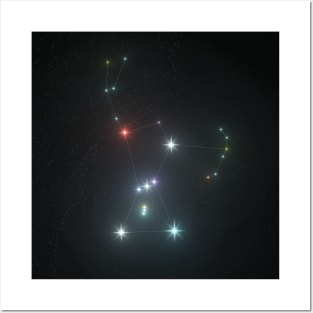 Orion Constellation Posters and Art